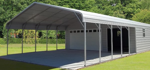 Il costo di un garage prefabbricato dipende dal materiale scelto.