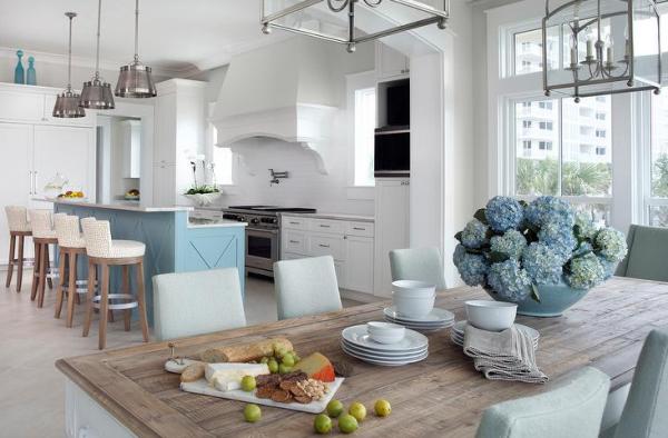 Quanto costa la ristrutturazione di una casa a Nettuno? In questa immagine gli interni di una cucina di una villa ristrutturata a Nettuno per 420,00 € al mq.