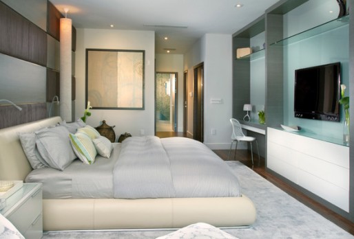 Progettazione interni Bollate. Una camera da letto moderna.