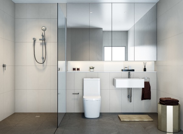 Ristrutturazione casa Garbagnate Milanese. Un bagno appena ristrutturato.