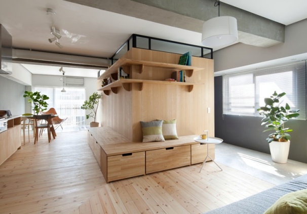 Ristrutturazione casa San Donato Milanese. Appartamento in stile giapponese.