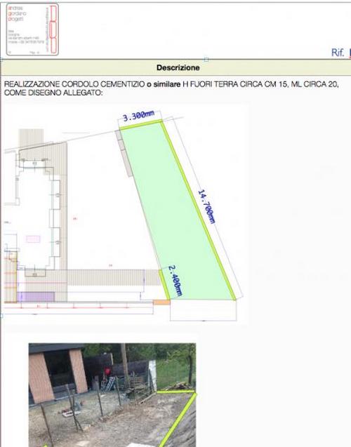 Lavori edili in esterno: Pavimentazione-muretto di confine-stabilizzato-recinzione - Foto 2