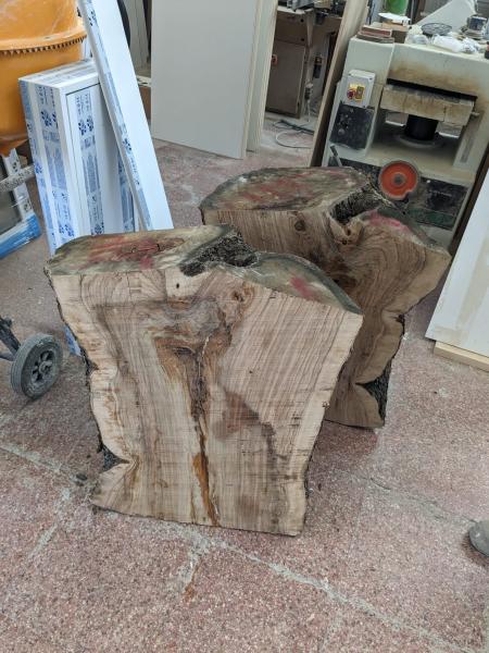 Lavello in ulivo - realizzato a mano - Foto 2