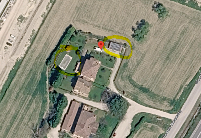 Rilievo topografico PREGEO per piscina e pensilina a Spoleto (PG) - Foto 1