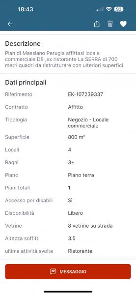 Foto 2 per la domanda: Valutazione ristrutturazione da abitazione a sede della Associazione Chiesa Internazionale