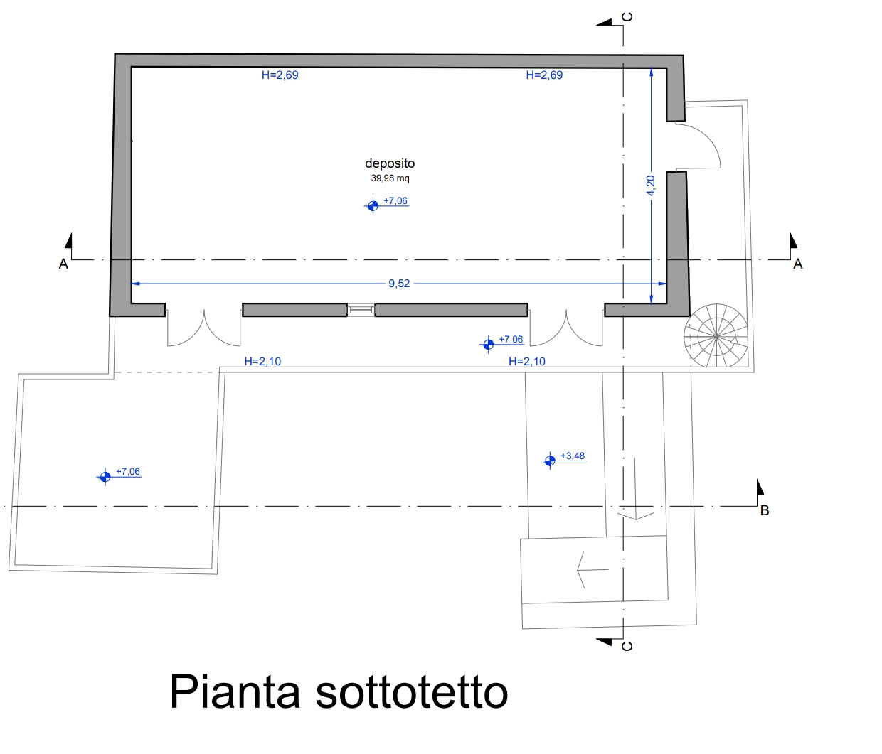 Foto 2 per la domanda: Costo rifacimento tetto in legno lamellare coibentato e aerato 65 mq ad Aversa