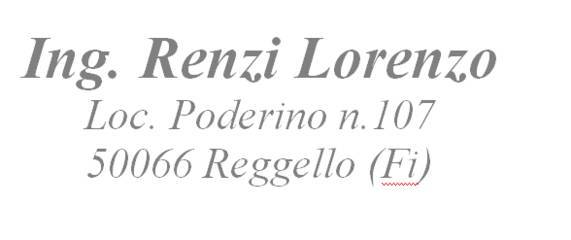 Dott. Ing. Renzi Lorenzo