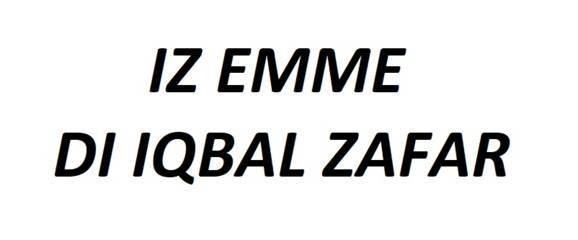 Iz Emme Di Iqbal Zafar