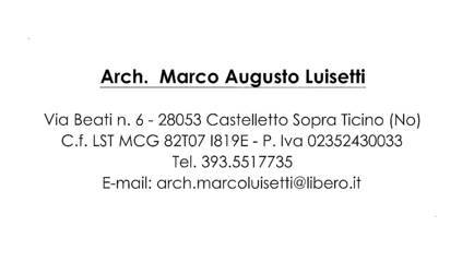 Arch. Marco Augusto Luisetti