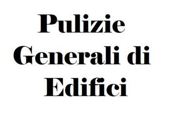 Pulizie Generali Di Edifici
