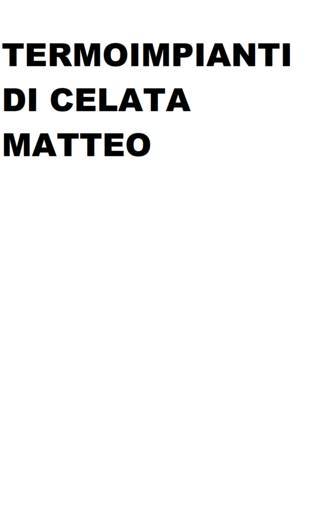 M.c.a. Termoimpianti Di Celata Matteo