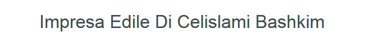 Impresa Edile Bcelis