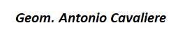 Geom. Antonio Cavaliere
