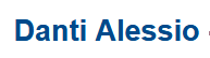 Danti Alessio