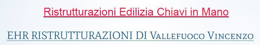Ehr Ristrutturazioni