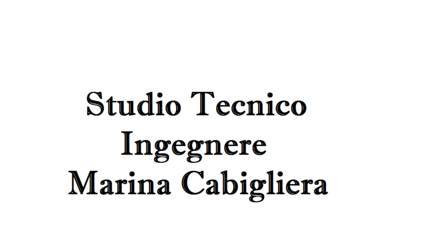Studio Tecnico Ing. Marina Cabigliera