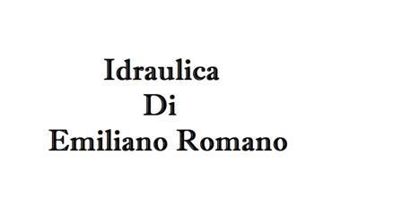 Idraulica Di Emiliano Romano
