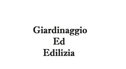 Giardinaggio Ed Edilizia