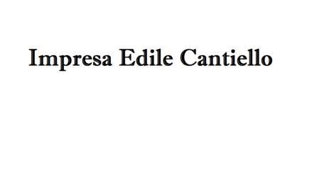 Impresa Edile Cantiello