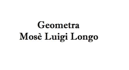 Geometra Mosè Luigi Longo