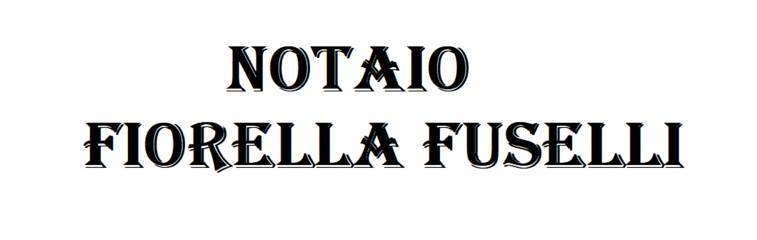 Notaio Fiorella Fuselli