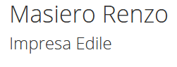 Impresa Edile Masiero Renzo