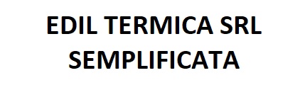 Edil Termica Srl Semplificata