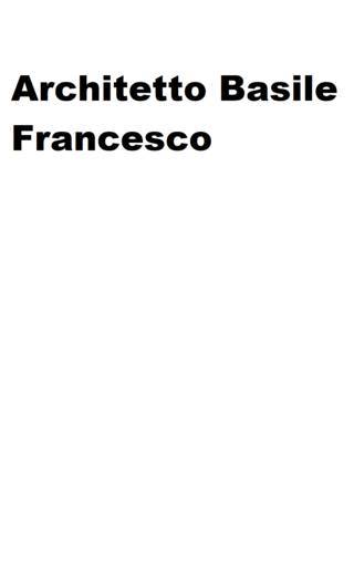 Architetto Basile Francesco