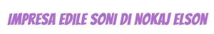 Impresa Edile Soni Di Nokaj Elson