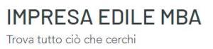 Impresa Edile Mba