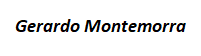 Montemorra Gerardo