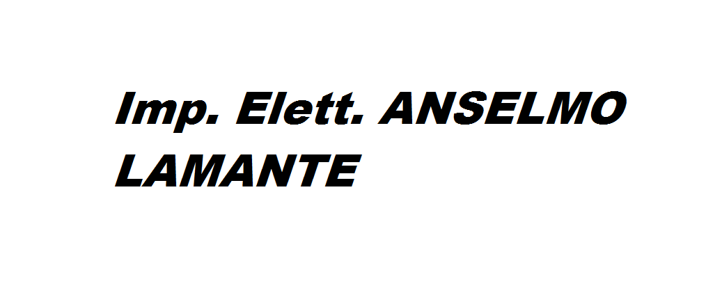 Imp. Elett. Anselmo Lamante