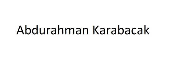 Abdurahman Karabacak