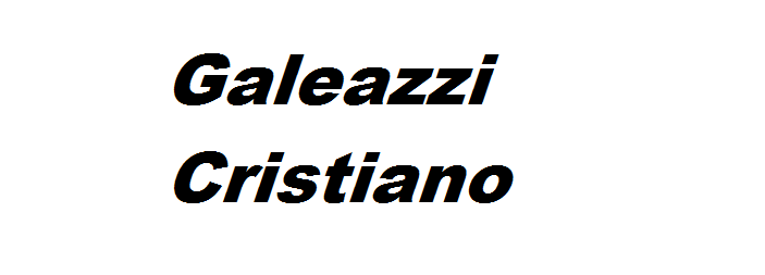 Galeazzi Cristiano