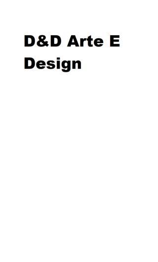 D&d Arte E Design
