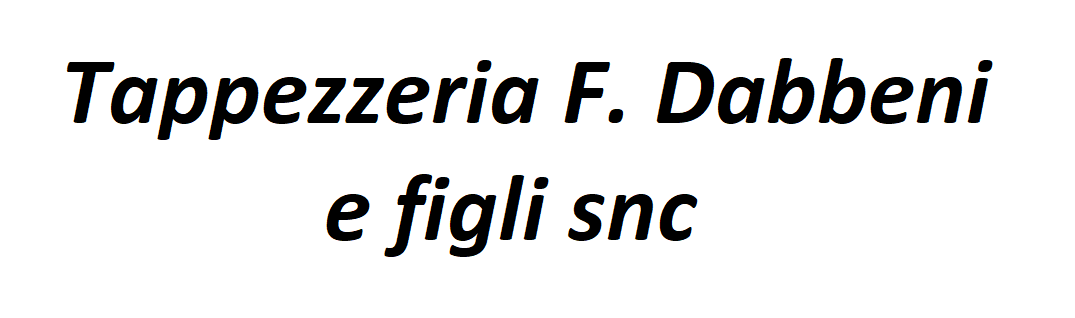 Tappezzeria F. Dabbeni E Figli Snc