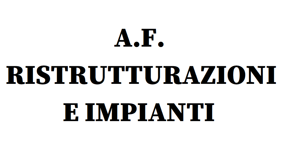 A.f. Ristrutturazioni E Impianti