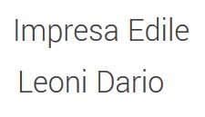 Impresa Edile Leoni Dario