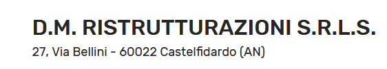 Dm Ristrutturazioni Srls