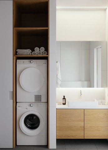 Suggerimento per un bagno minimalista a Cesano Boscone Ristrutturazione bagno Cesano Boscone. Bagno dal gusto minimal.