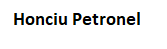 Honciu Petronel