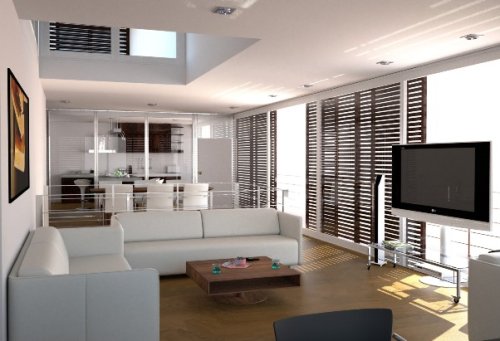 Architetto Buccinasco. Il progetto di una zona living.