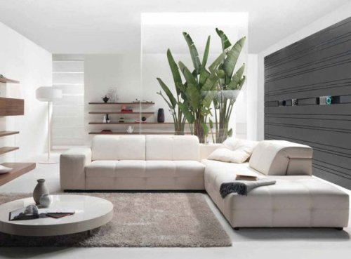 Architetto Garbagnate Milanese. Un salotto realizzato in stile moderno.
