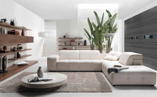 Architetto Novate Milanese. Un salotto in stile contemporaneo.