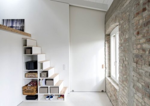 il render di un architetto per la ristrutturazione degli interni di una casa di Ravenna.