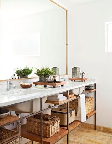 Ristrutturazione bagno Parabiago. Bagno industrial-minimal.