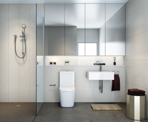 Ristrutturazione bagno Cologno Monzese. Bagno minimal.