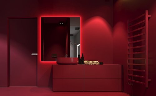 Ristrutturazione bagno Garbagnate Milanese. Progetto per bagno minimal.