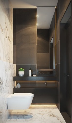 Ristrutturazione bagno Senago. Esempio di bagno realizzato secondo canoni 