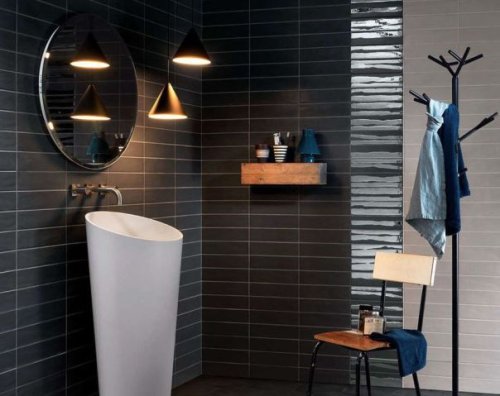 Ristrutturazione bagno Rho. Bagno ispirato allo stile moderno.